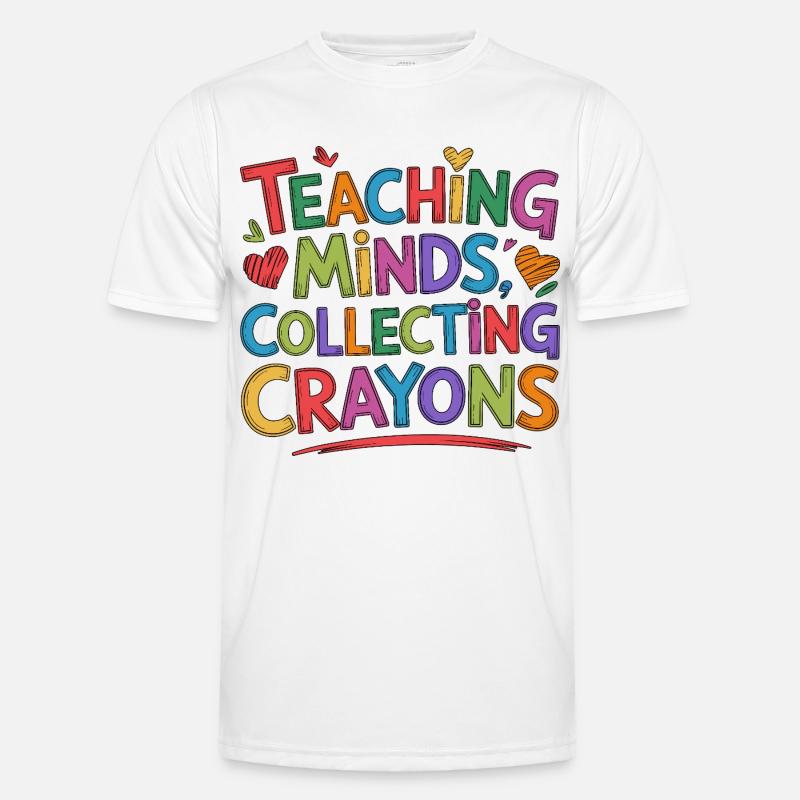 Elementary Teacher Teaching Minds Primary Teacher Men's Functional T-Shirt