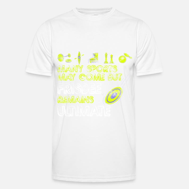 Frisbee - Men's Functional T-Shirt - white