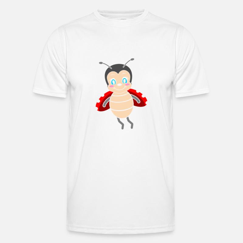 Ladybug Ladybug - Men's Functional T-Shirt - white