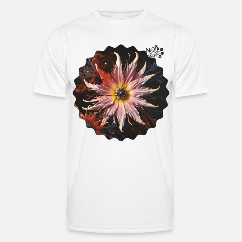 Blume #02 Erdstern Männer Funktions-T-Shirt