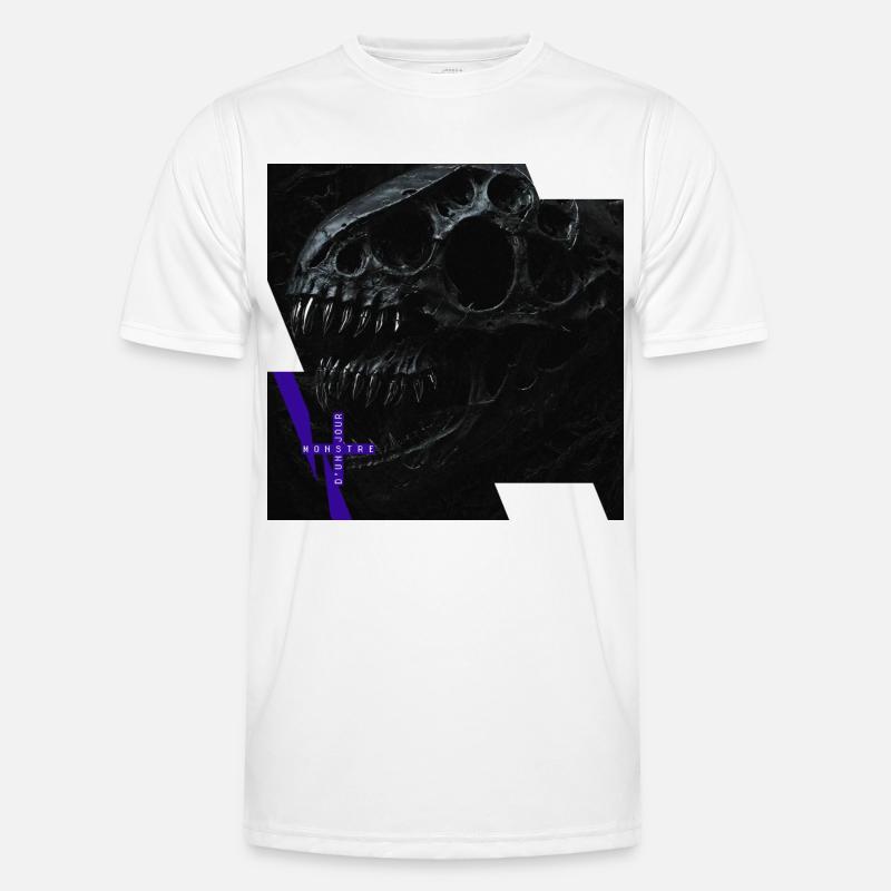 Monster #088 Three-Rex Men's Functional T-Shirt