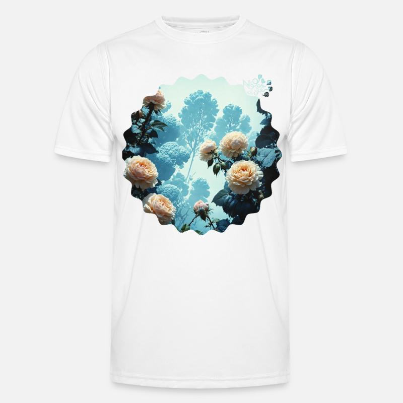 NDDF #23 Romantic - Men's Functional T-Shirt - white