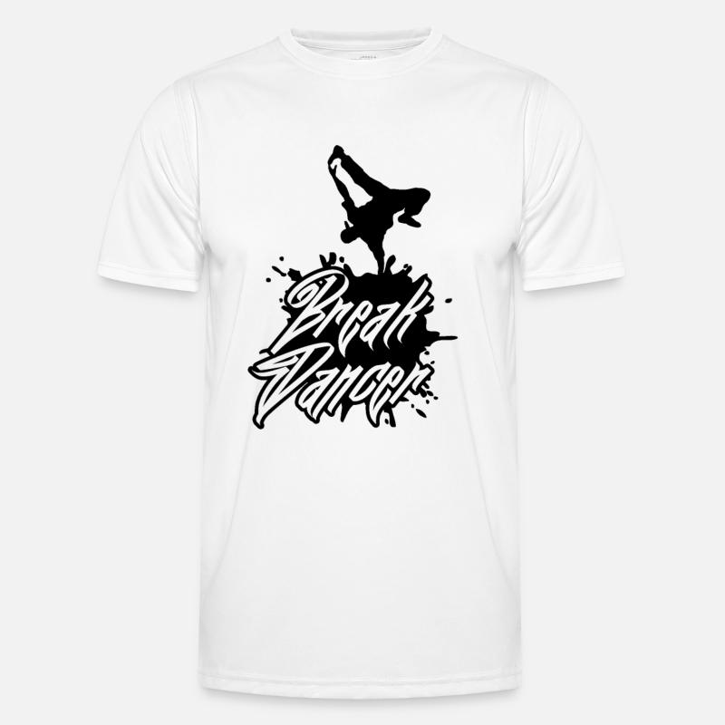 Dance Breakdancer Breakdancing Breakdance Gift - Men's Functional T-Shirt - white