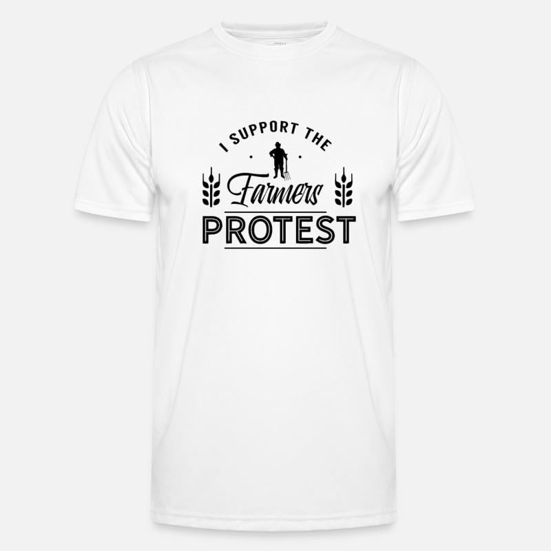 Bauernprotest Bauer Demonstration Men's Functional T-Shirt