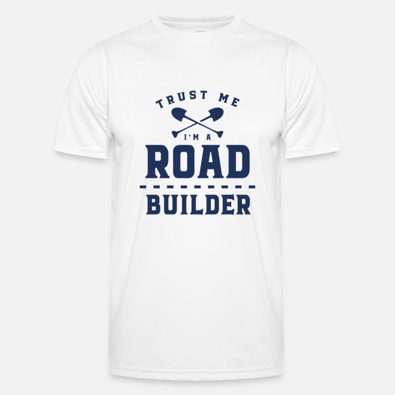 Constructeurs de routes T-shirt sport Homme