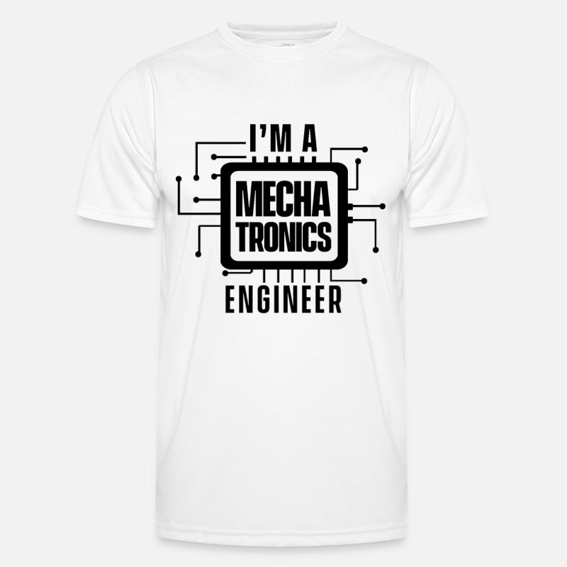 Gift Mechatronics Mechatronics engineer - Men's Functional T-Shirt - white