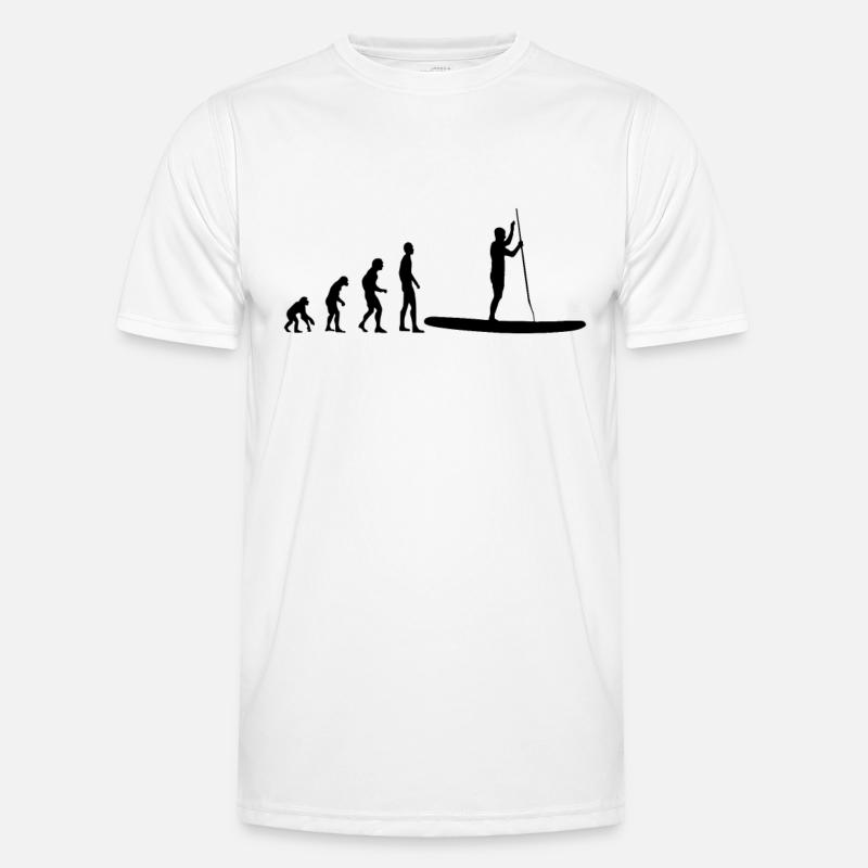 Stand Up Paddle Evolution - Men's Functional T-Shirt - white