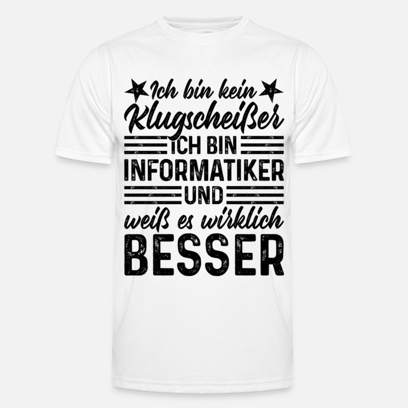Informatiker Männer Funktions-T-Shirt