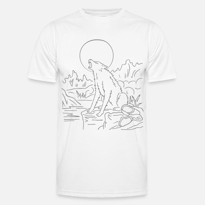 wolf Men's Functional T-Shirt