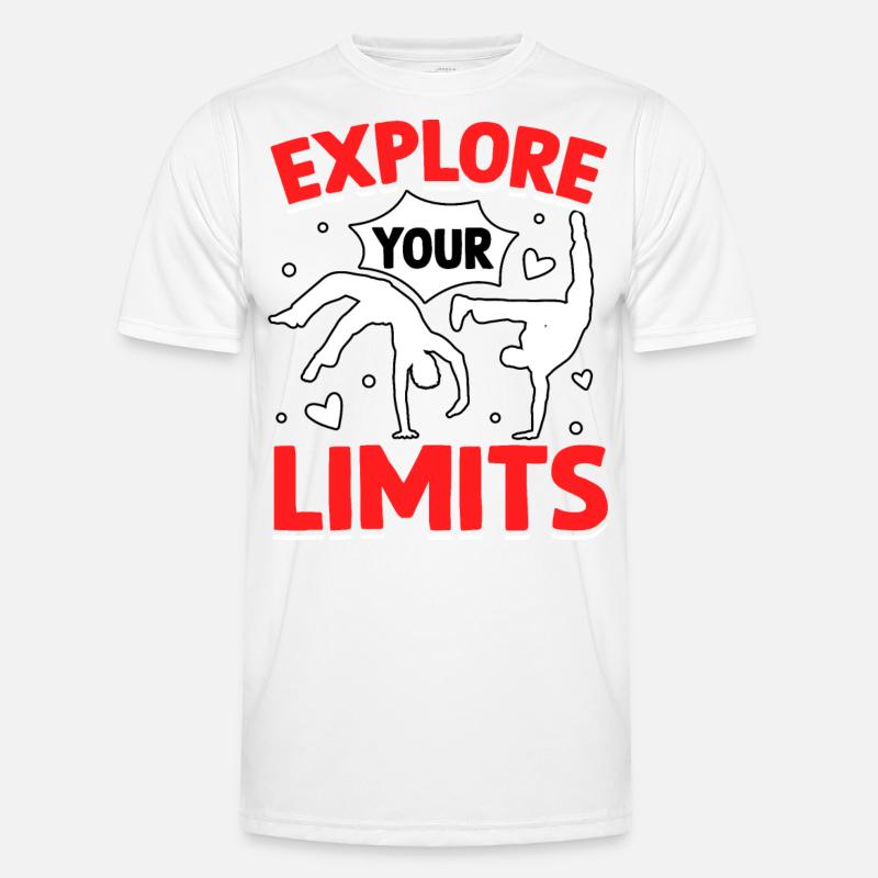Explore your Limits - Men's Functional T-Shirt - white