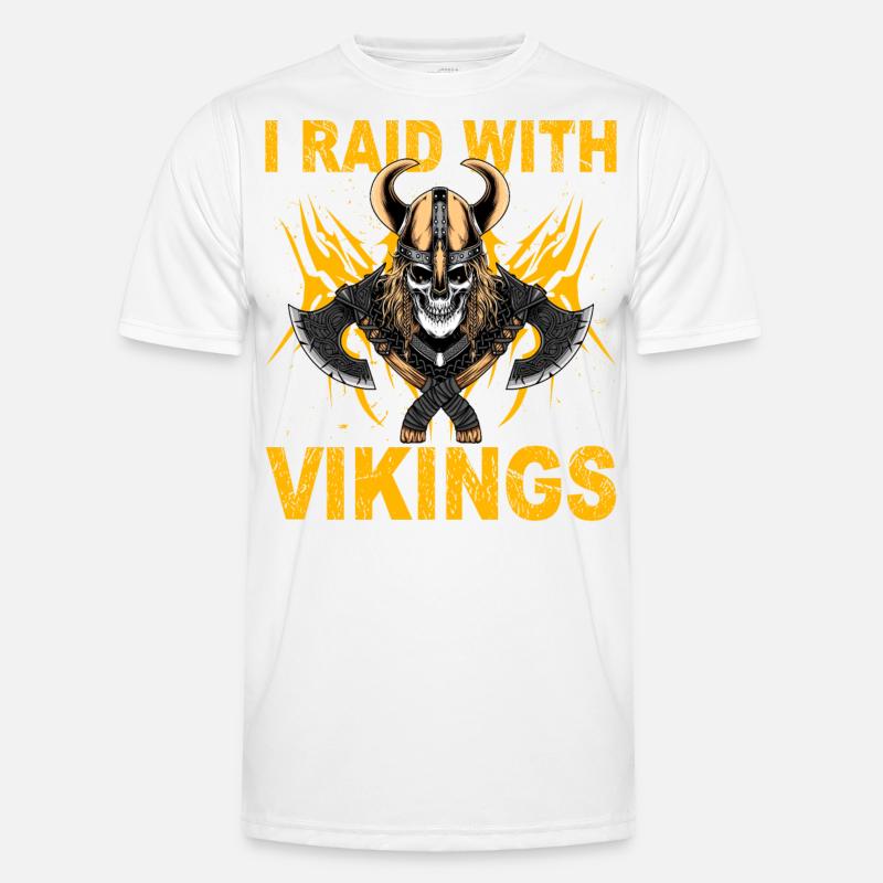 Je fais un raid avec les Vikings T-shirt sport Homme