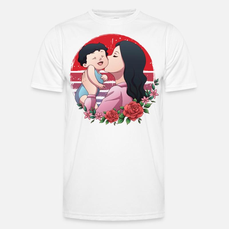 Mama der Fee Eins Männer Funktions-T-Shirt