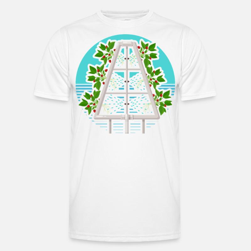 Hydroponics - Men's Functional T-Shirt - white