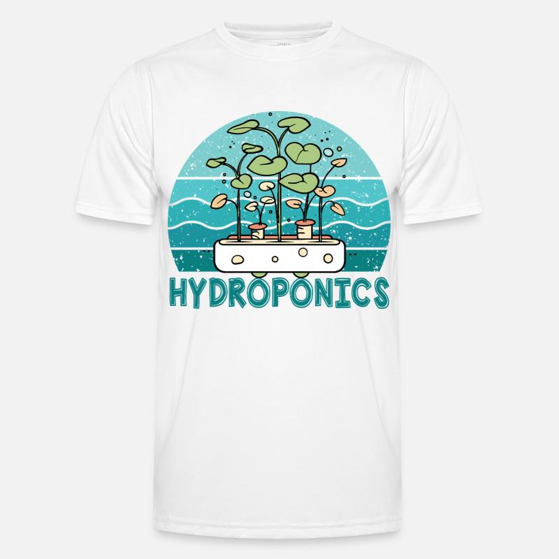 Hydroponik Männer Funktions-T-Shirt