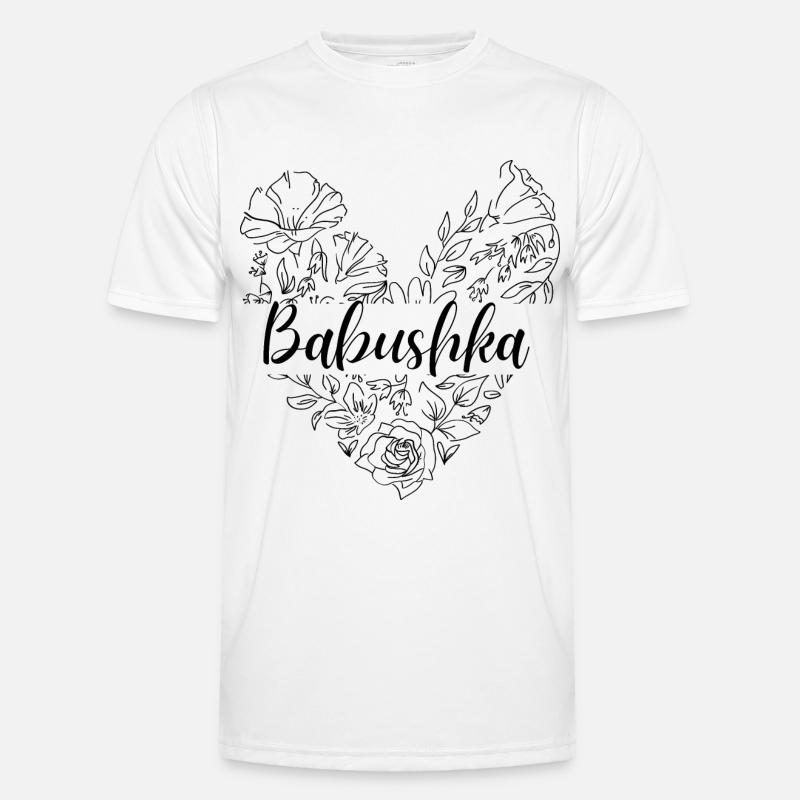 Babuschka. Babuschka Geschenk Männer Funktions-T-Shirt
