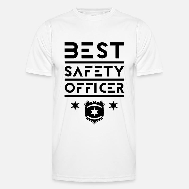 Best Security Officer Security Security - Men's Functional T-Shirt - white