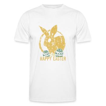 Ostern - Männer Funktions-T-Shirt - Weiß - Vorne - AI Model Male 178 dark (178cm)