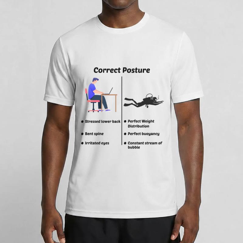 Scuba Diving Diver Computer Engineer Programmierer Männer Funktions-T-Shirt