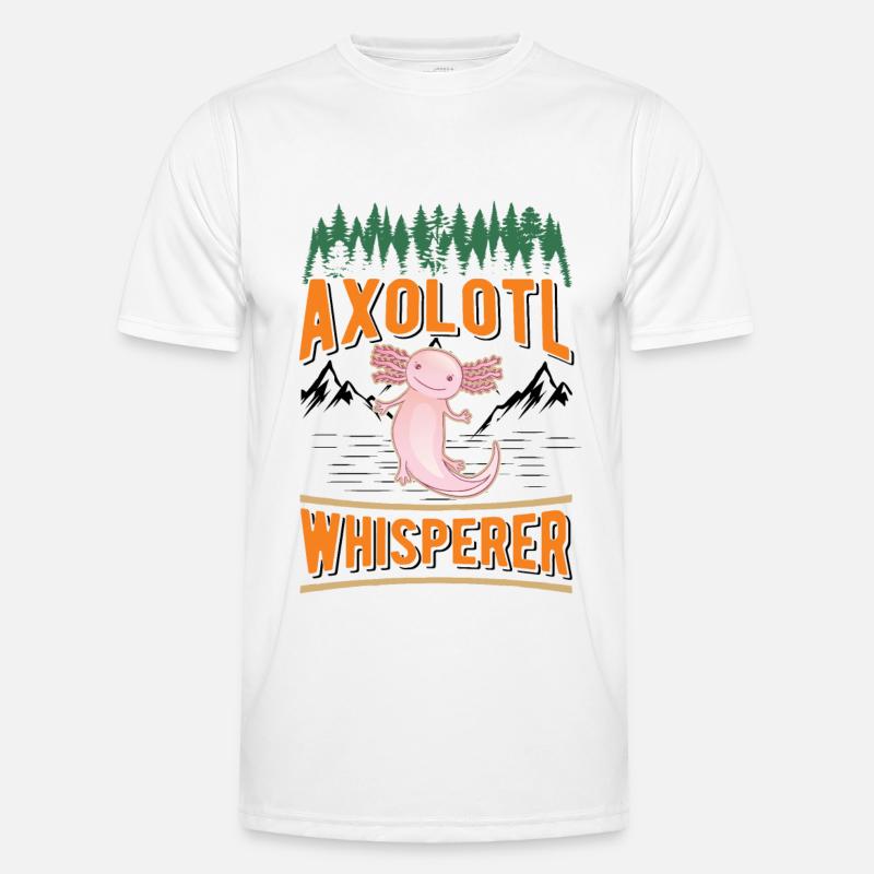 Axolotl Whisperer Queue Lurch T-shirt sport Homme