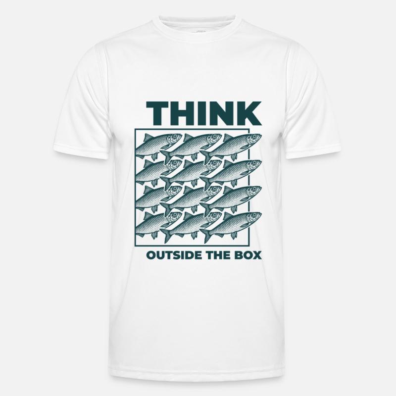 Think outside the box - Herring - Team - Solution Men's Functional T-Shirt