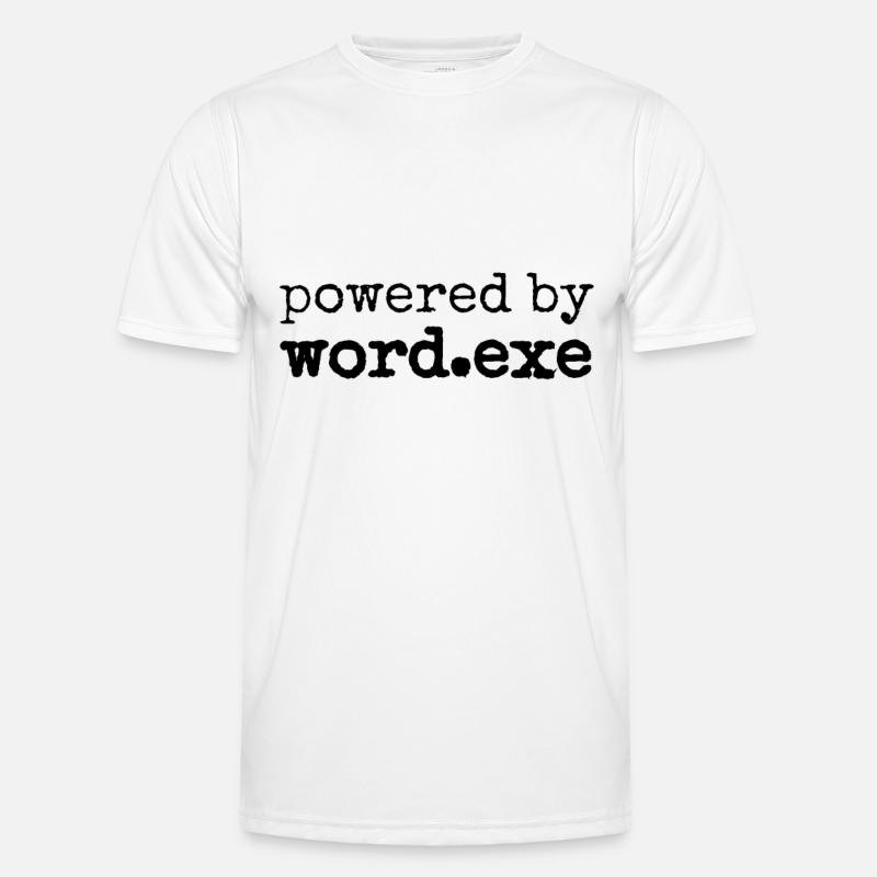 CS: GO powered by word.exe meme Men's Functional T-Shirt