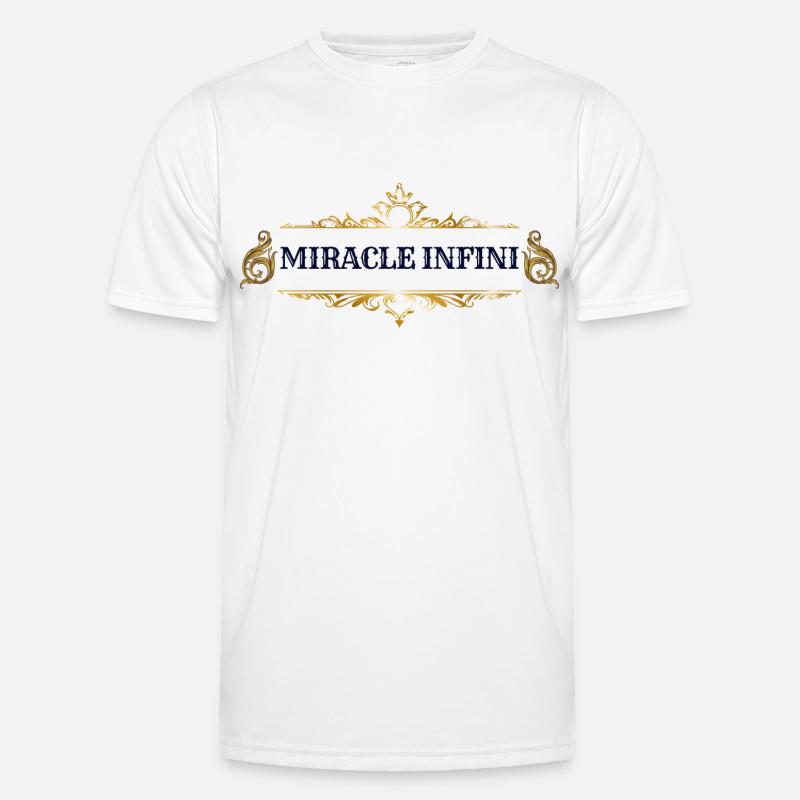 UNENDLICHE WUNDER Männer Funktions-T-Shirt