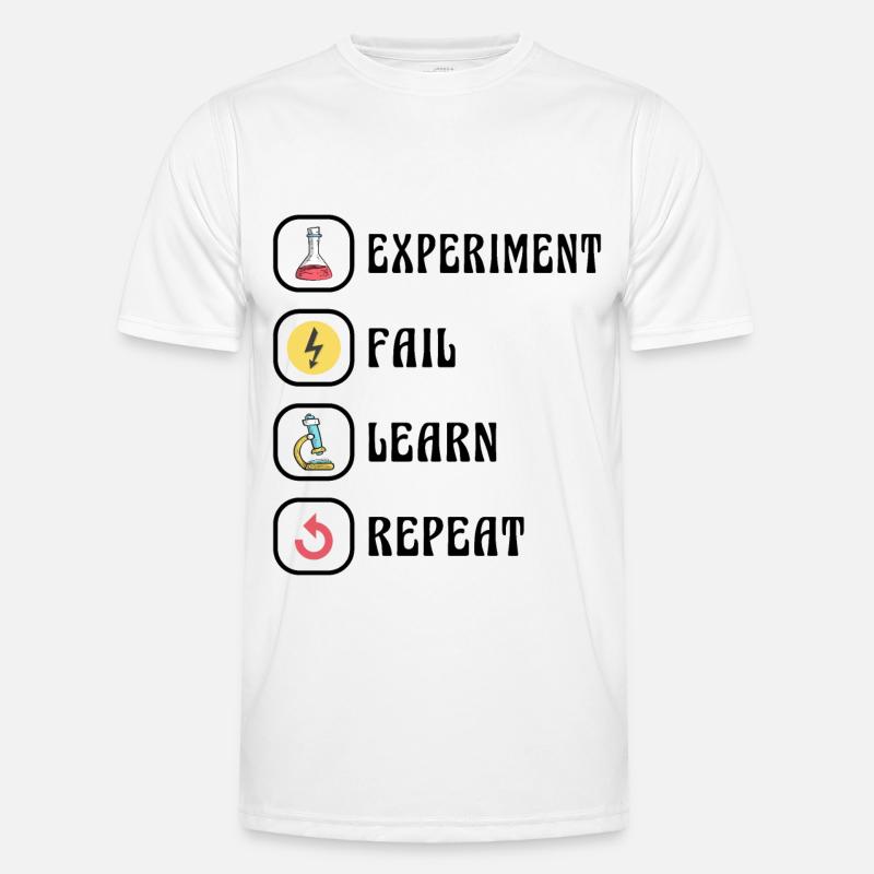 Science, Physique, Chimie, Expérience T-shirt sport Homme