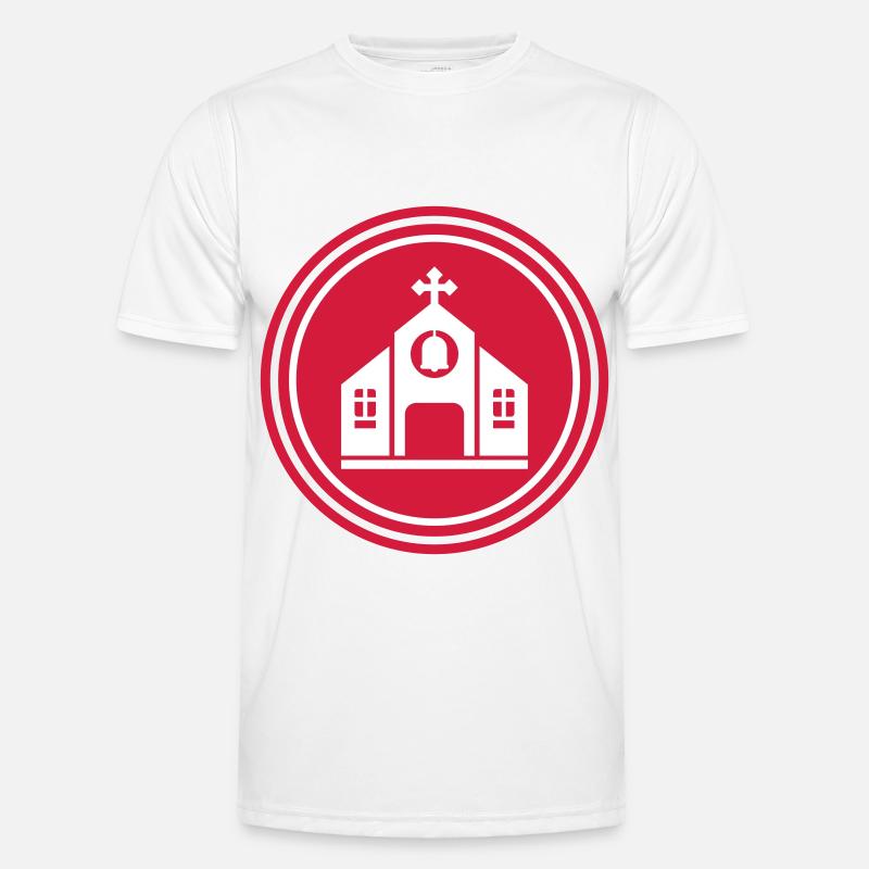Kirche glaube Männer Funktions-T-Shirt
