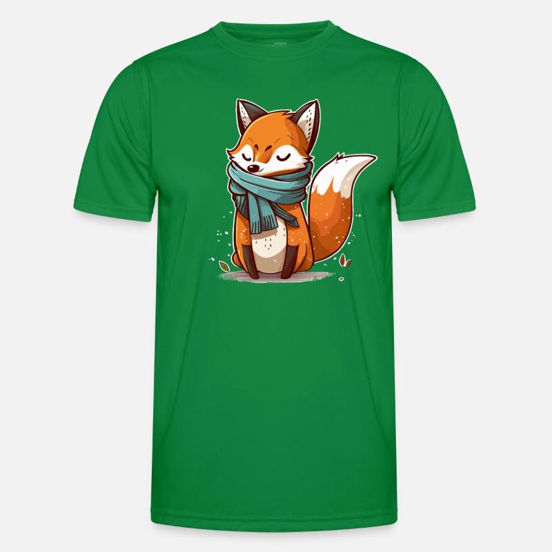 Fancy Fox Men's Functional T-Shirt