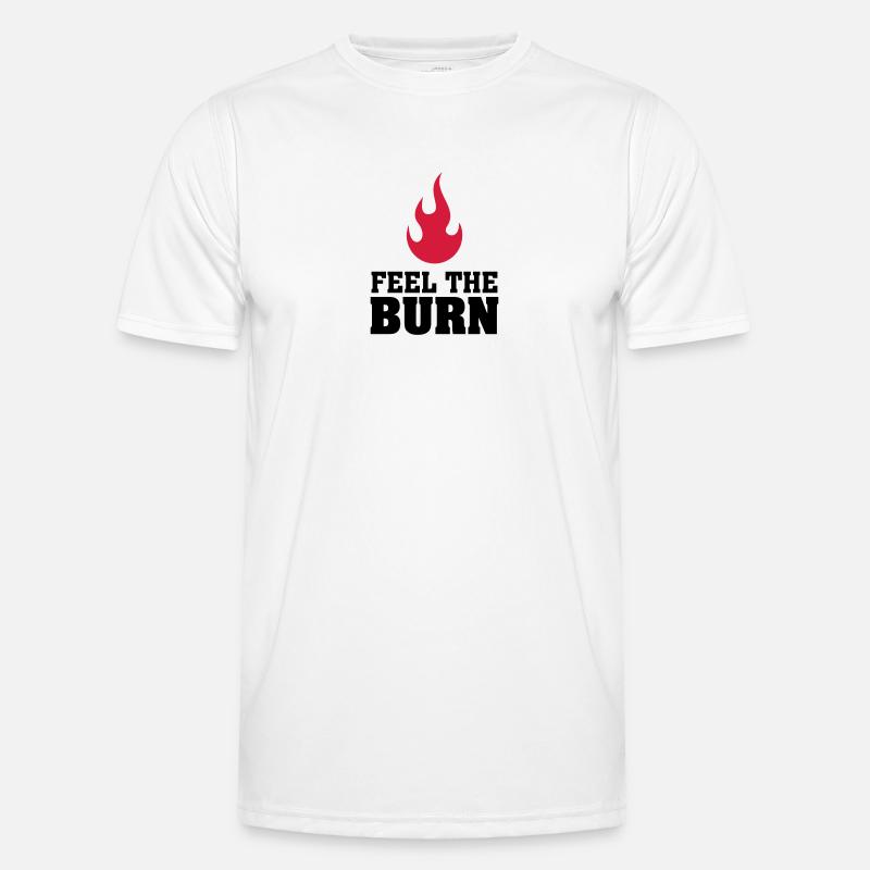 Feel The Burn (Flame) T-shirt sport Homme