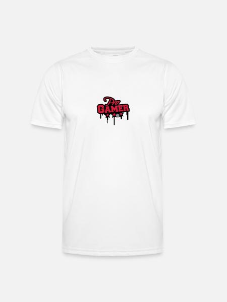 Pro Gamer Graffiti - Men's Functional T-Shirt - white