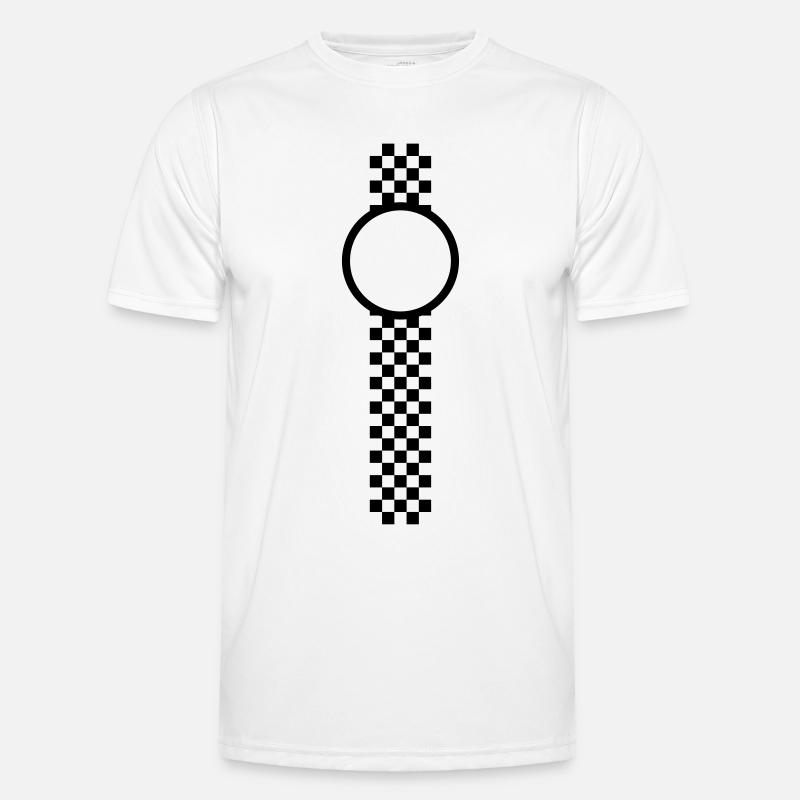 Racing Startnummer Männer Funktions-T-Shirt