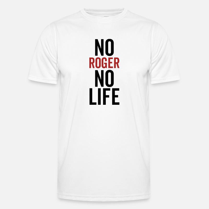Pas de Roger pas de vie T-shirt sport Homme