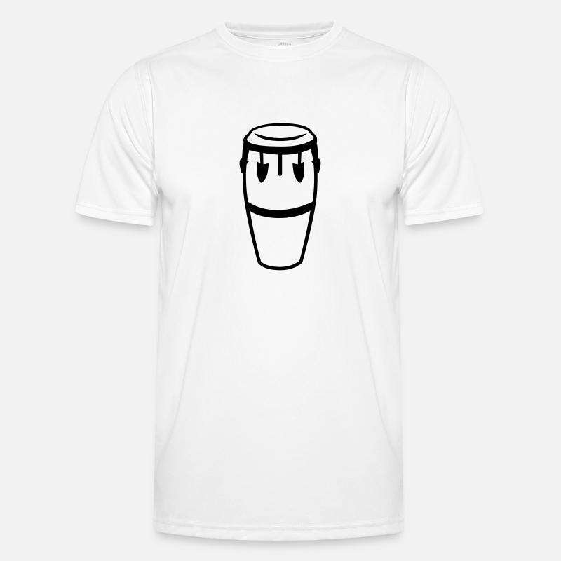 Drum - Men's Functional T-Shirt - white