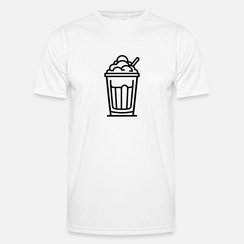 Milchshake Männer Funktions-T-Shirt