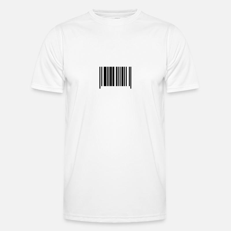 barcode Männer Funktions-T-Shirt