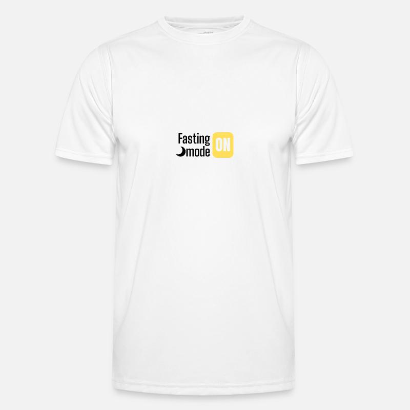 Mode de jeûne ON conception de texte T-shirt sport Homme