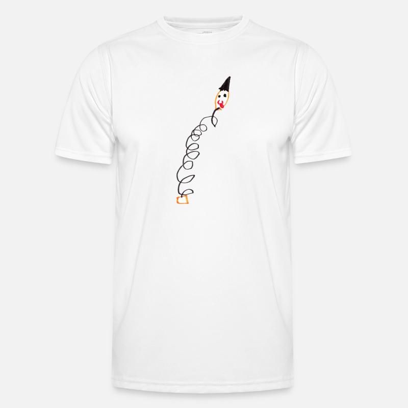 Jack-in-the-box (blanc) T-shirt sport Homme