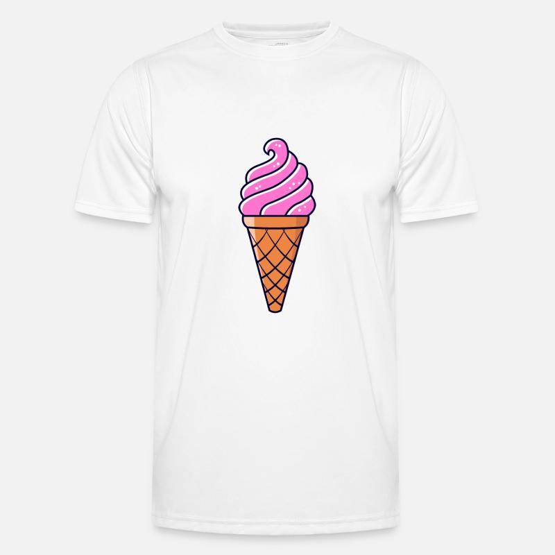 SOFTEIS EISCREME EISBECHER WAFFELEIS GESCHENKIDEE Männer Funktions-T-Shirt