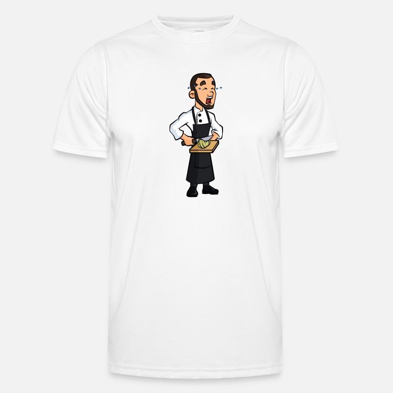Crying Onion Chef Men's Functional T-Shirt