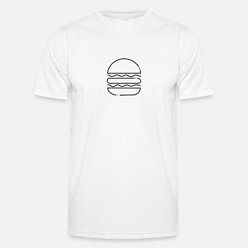 Burger T-shirt sport Homme