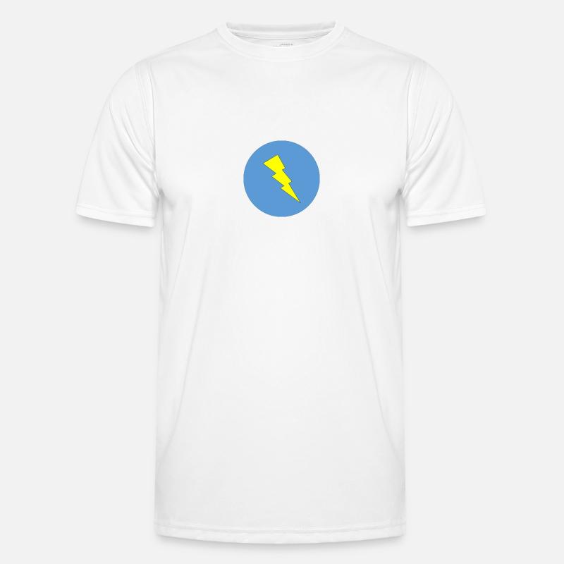 Lightning in a circle Men's Functional T-Shirt