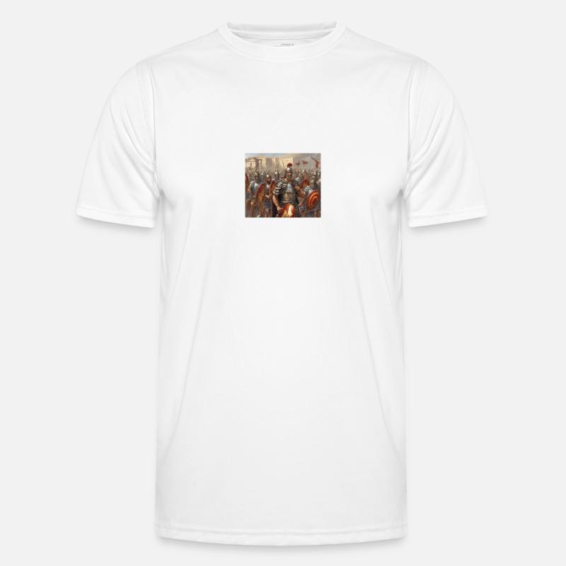 Command stop! - Men's Functional T-Shirt - white