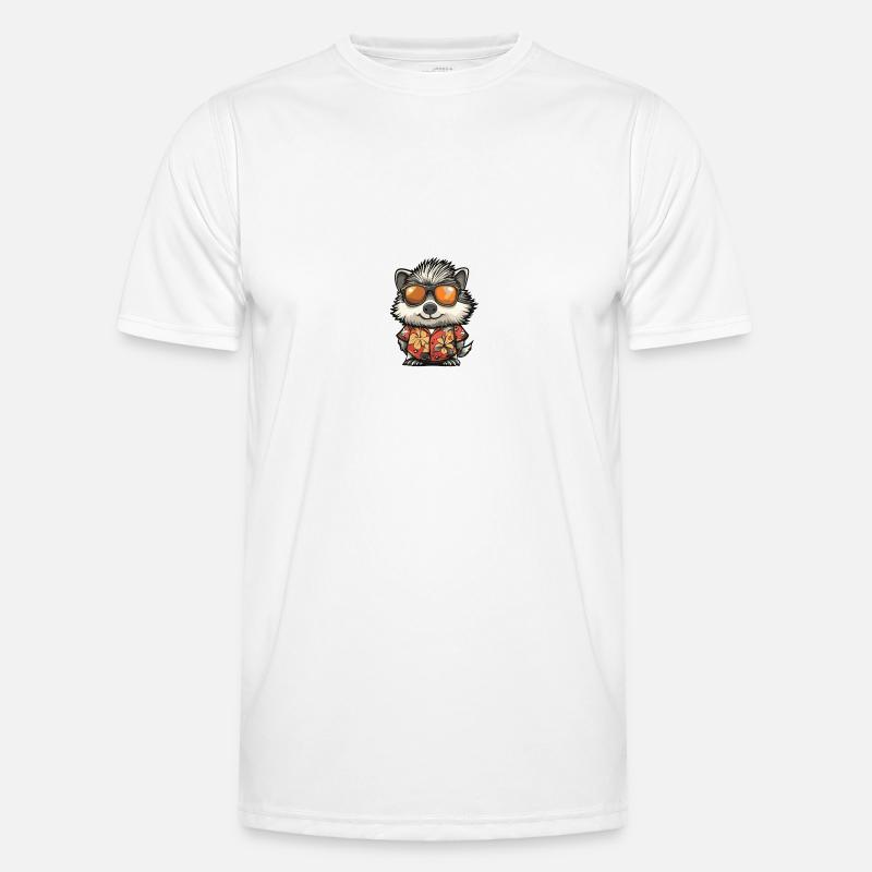 Igel Comic Cool Sommer Männer Funktions-T-Shirt