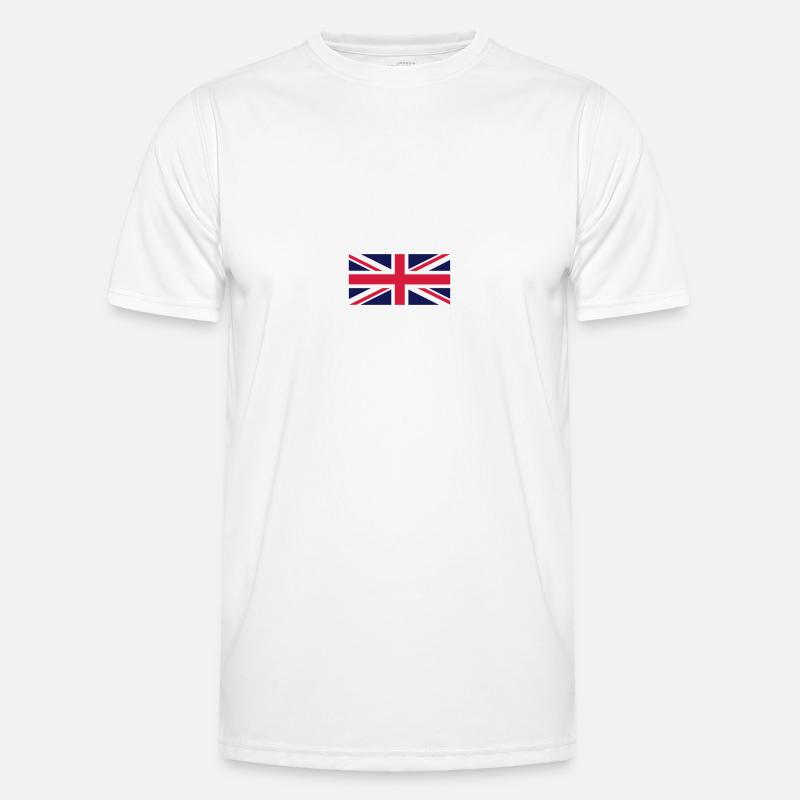 Union Jack - Men's Functional T-Shirt - white
