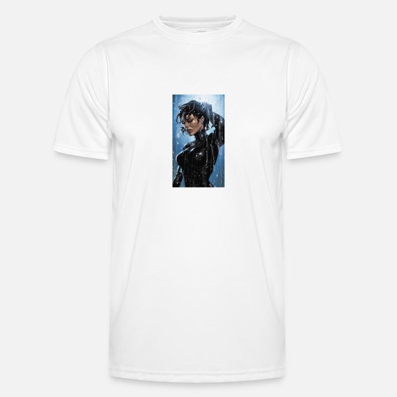 Duschen Männer Funktions-T-Shirt