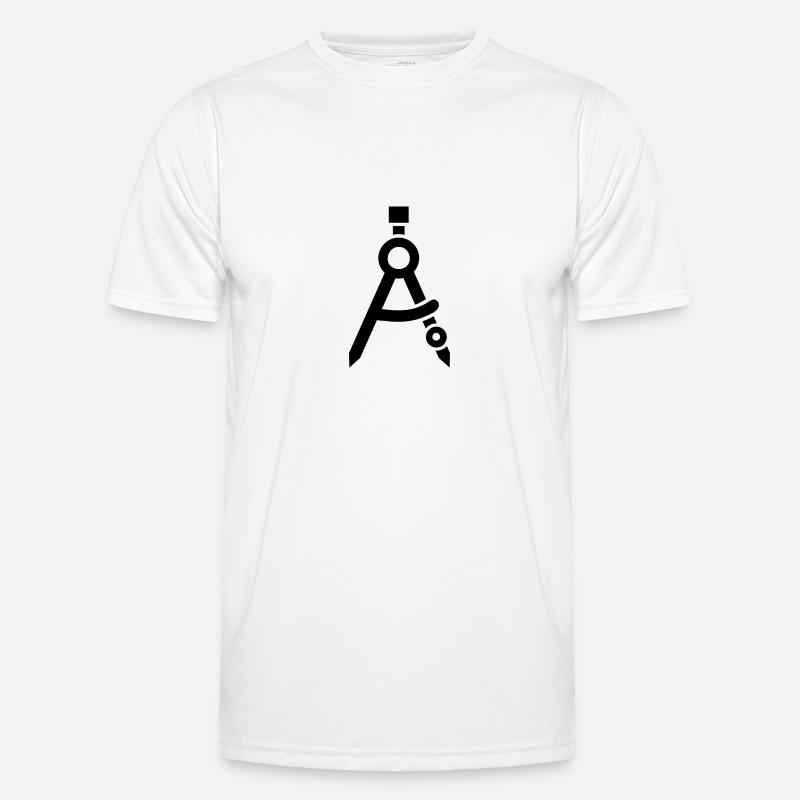 Compass - Men's Functional T-Shirt - white
