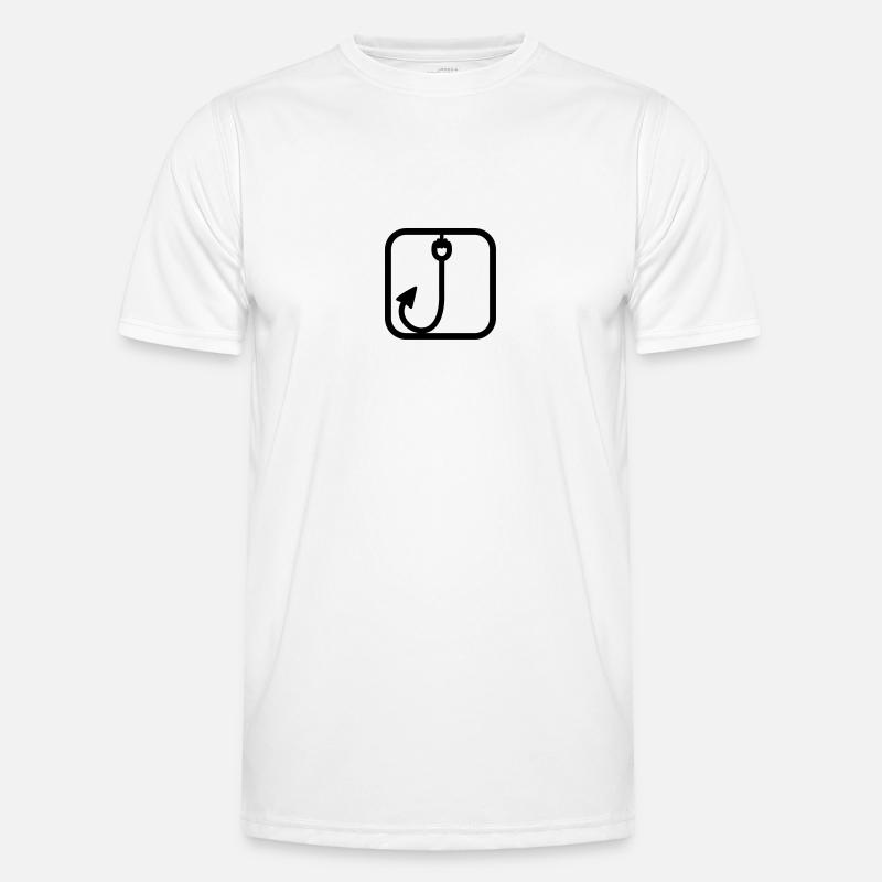 Fishing Sport - Camiseta funcional para hombres - blanco