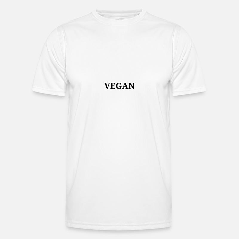 Vegan - Men's Functional T-Shirt - white