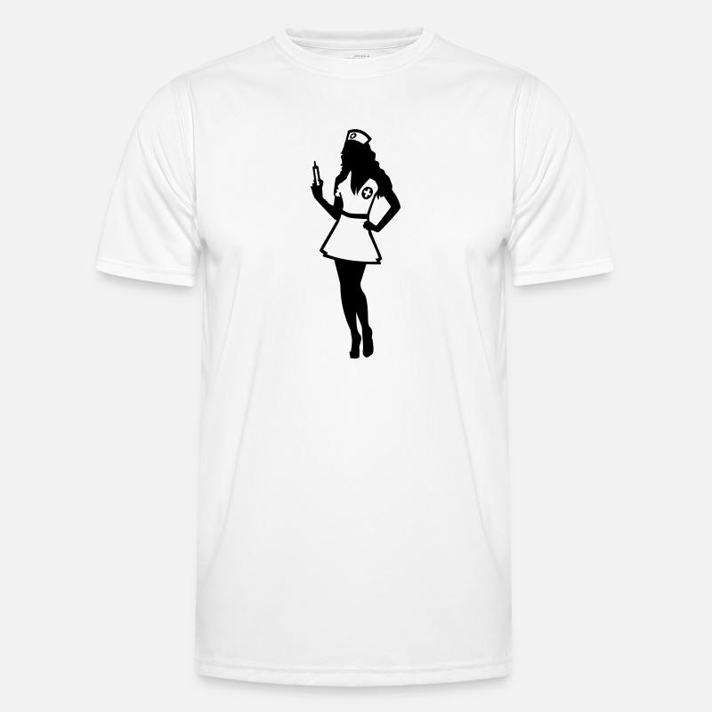 Nurse - Men's Functional T-Shirt - white